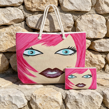 Charger l'image dans la galerie, sac de plage et pochette cloe ohp
